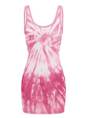NEW It's Now Cool Tie Dye Crimp Dress Size XL